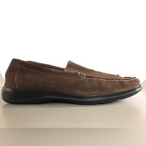 Cole Haan Nike Air, brown suede, mens loafers